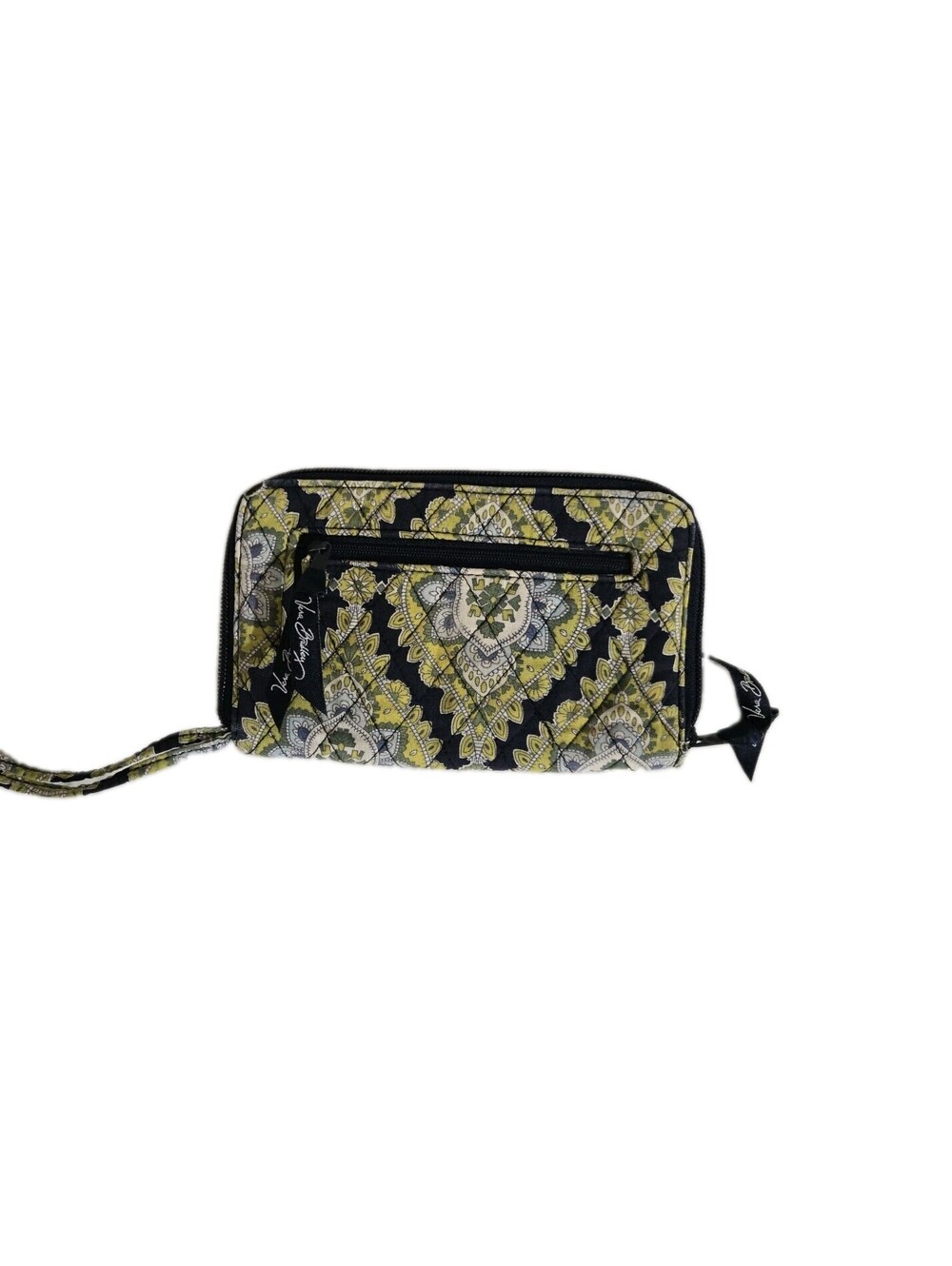 Vera Bradley Quilted Wristlet In Cambridge Pattern Retired